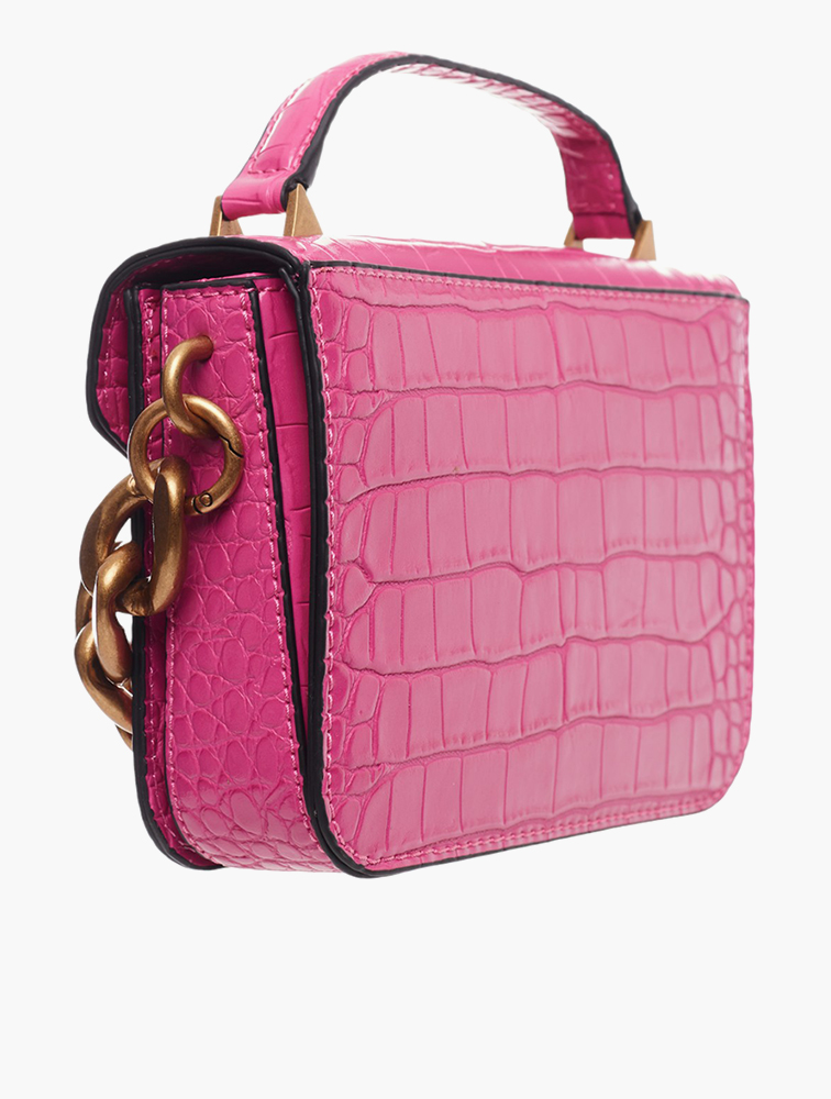 MyRunway | Shop GUESS Retour Mini Top Handle Crossbody for Women